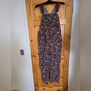 Duluth Trading Co Purple Rare Chicken Print